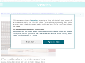 'serpadres.es' screenshot