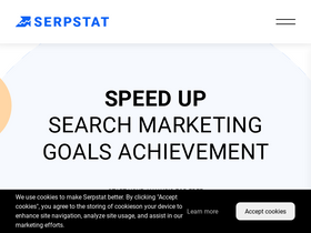 'serpstat.com' screenshot