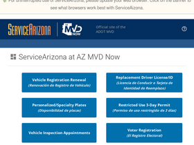'servicearizona.com' screenshot