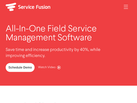 'servicefusion.com' screenshot