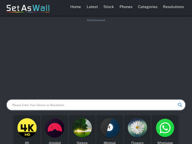'setaswall.com' screenshot