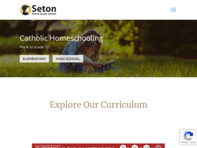 'setonhome.org' screenshot