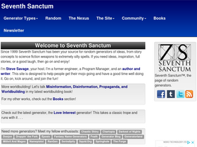 'seventhsanctum.com' screenshot