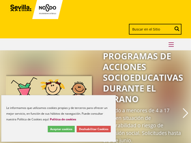 'sevilla.org' screenshot