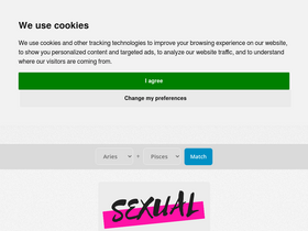 'sexualastrology.com' screenshot