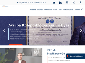 'sezaileventoglu.com' screenshot