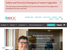 'sfcc.edu' screenshot