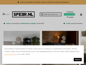 'sfeer.nl' screenshot