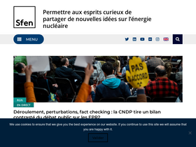 'sfen.org' screenshot