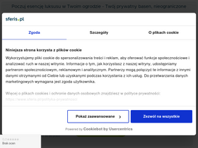 'sferis.pl' screenshot
