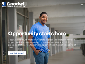 'sfgoodwill.org' screenshot