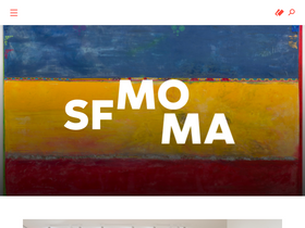 'sfmoma.org' screenshot
