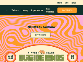 'sfoutsidelands.com' screenshot