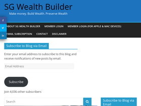 'sgwealthbuilder.com' screenshot