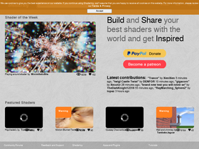 'shadertoy.com' screenshot