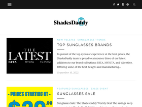 'shadesdaddyblog.com' screenshot