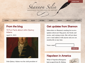 'shannonselin.com' screenshot