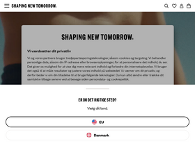 'shapingnewtomorrow.dk' screenshot