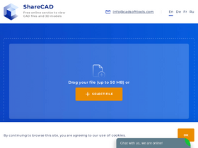 'sharecad.org' screenshot
