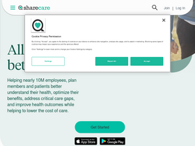 'sharecare.com' screenshot