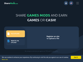 'sharemods.com' screenshot