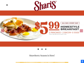 'sharis.com' screenshot