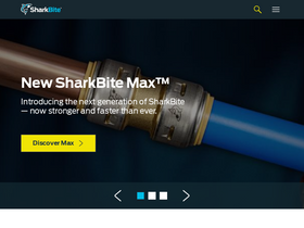 'sharkbite.com' screenshot