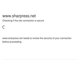 'sharpress.net' screenshot