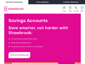 'shawbrook.co.uk' screenshot