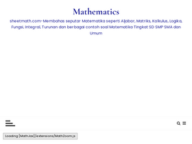 'sheetmath.com' screenshot