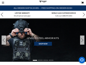 'shellbacktactical.com' screenshot