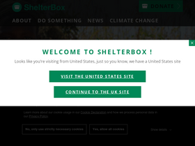 'shelterbox.org' screenshot