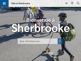 'sherbrooke.ca' screenshot