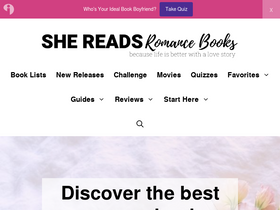 'shereadsromancebooks.com' screenshot