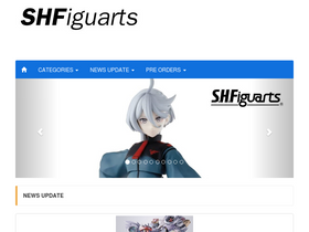 'shfiguarts.com' screenshot