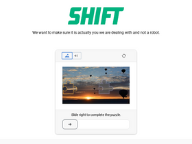 'shift.com' screenshot