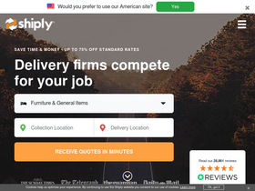 'shiply.com' screenshot