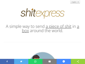 'shitexpress.com' screenshot