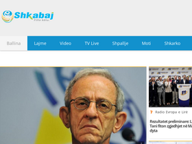'shkabaj.net' screenshot