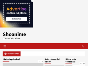 'shoanime.com' screenshot