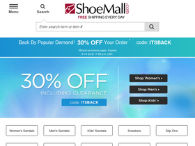 'shoemall.com' screenshot