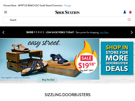 'shoestation.com' screenshot