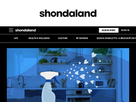 'shondaland.com' screenshot