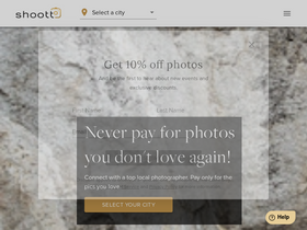 'shoott.com' screenshot