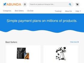 'shopabunda.com' screenshot