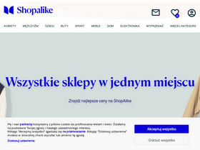 'shopalike.pl' screenshot