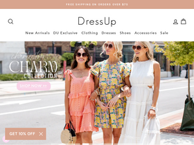 'shopdressup.com' screenshot