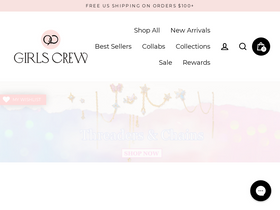 'shopgirlscrew.com' screenshot