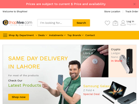 'shophive.com' screenshot