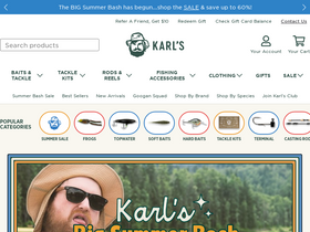 'shopkarls.com' screenshot